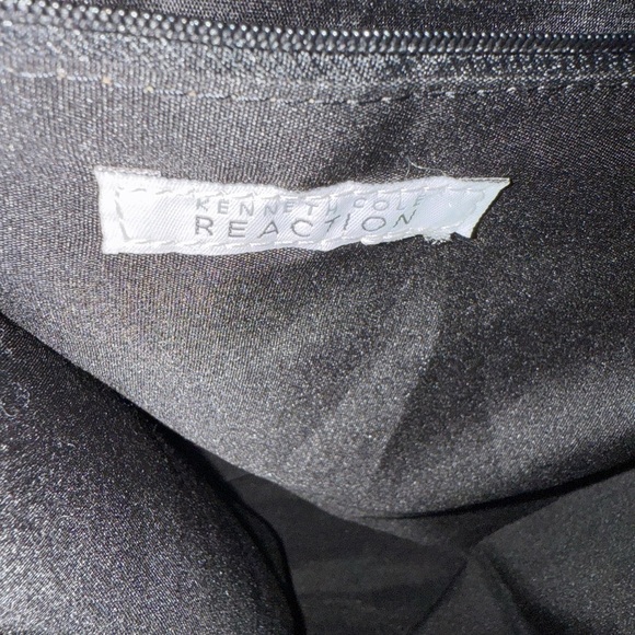 Kenneth Cole Reaction | Black Logo Tote | Like New - Picture 2 of 5